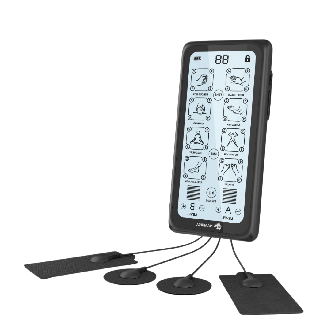 North American Wellness Rechargeable TENS Unit with 16 Gel Pads - 20293358